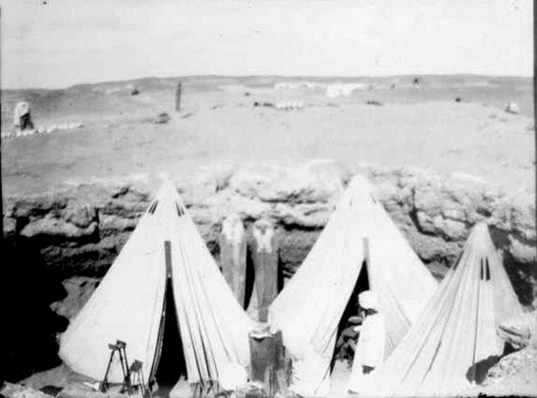 The camp at Sedment